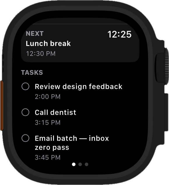 DayNorth Watch — Today’s tasks